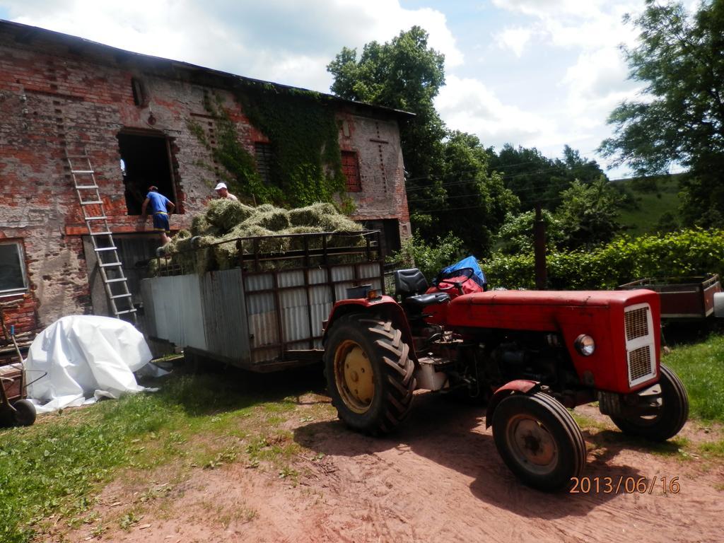 Zagroda Agroturystyczna Wiecha Mieroszow Exterior foto